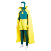 WandaVision Vision Jumpsuit Cosplay Outfits Halloween Karneval Kostüm - cosplaycartde
